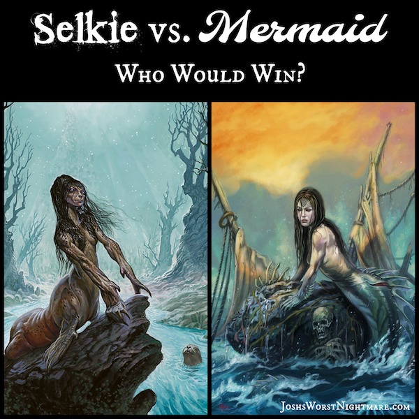 Selkie vs. Mermaid